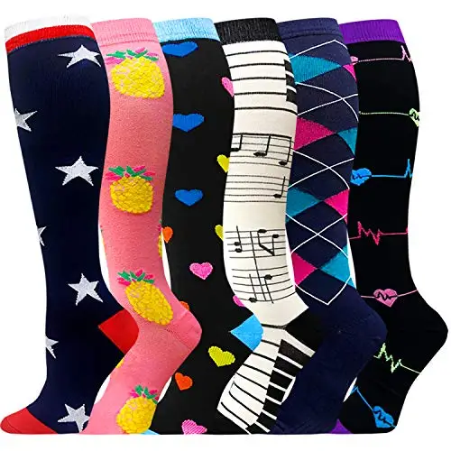 

New Compression Stockings Men Women Running Socks for Edema Diabetes Varicose Veins Marathon Running Sports Compression Socks