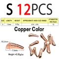 12 piezas de cobre S