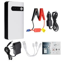 20000mAh 12V Portable Car Jump Starter Emergency Battery Booster Power Bank Waterproof with LED Flashlight Drop Shipping