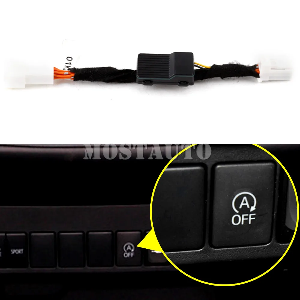 

Car Auto Stop Start Engine Canceller Eliminator Plug Cable For Toyota RAV4 XA40 2012-2018 Close Connector