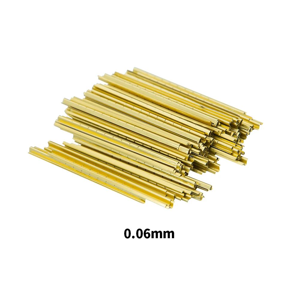 100pcs/lot Locksmith Tools Finished Tin Foil Strip Gold and Silver Tin Foil Key Consumables