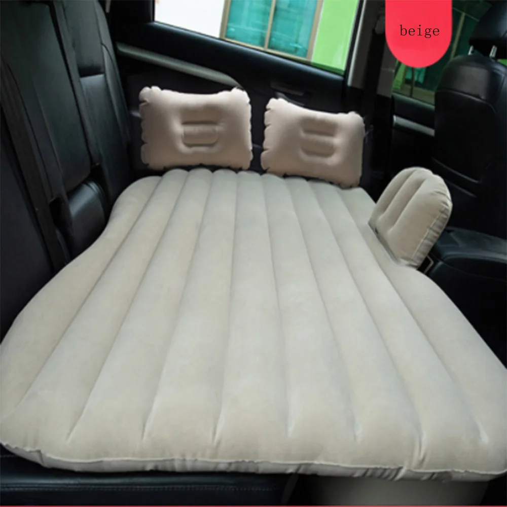 Car Inflatable Mattress Outdoor Camping Bed PVC Flocking Multifunctional Sofa