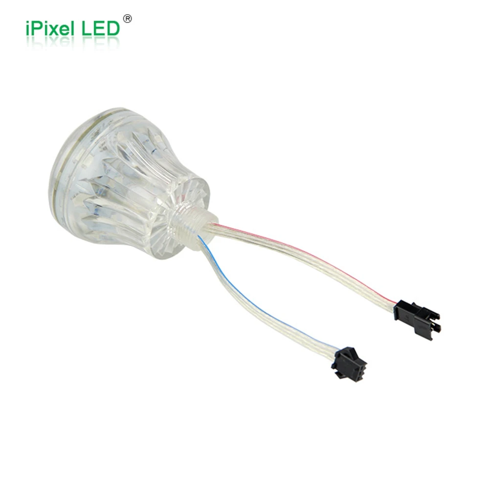 Bola de luz LED de píxel direccionable de 24V de Navidad TM1804 IC 3D RGB