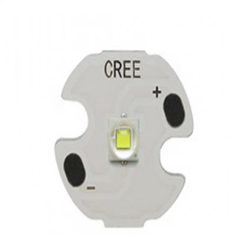 CREE XPE-linterna brillante Q5, lámpara LED de alta potencia, 3W, luz blanca cálida, roja, verde y azul, 3535, 3W, alto brillo