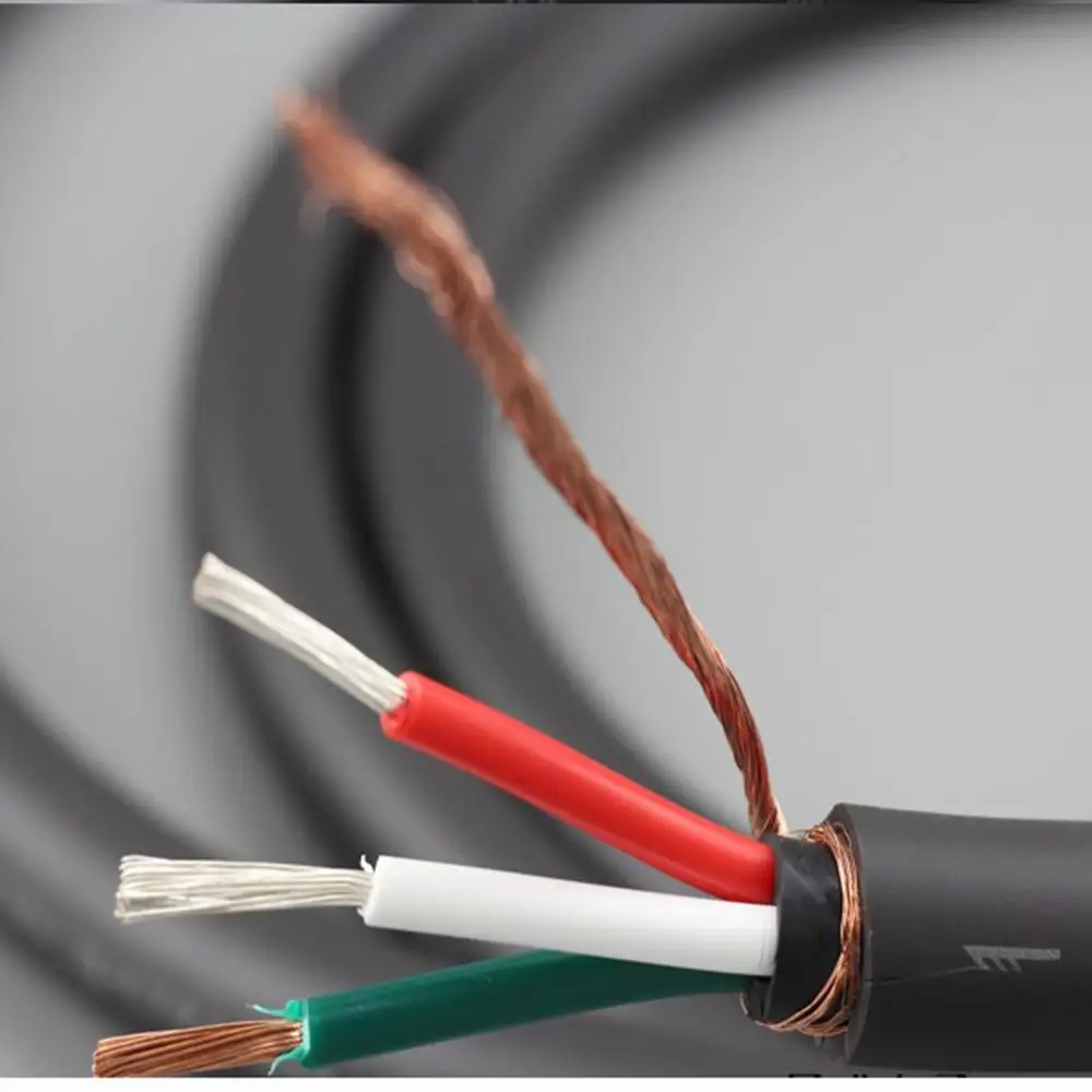 Medidor de alta fidelidade FP-314Ag série ofc banhado a prata cabo de alimentação de alta fidelidade fio de alimentação para cabo de alimentação audo