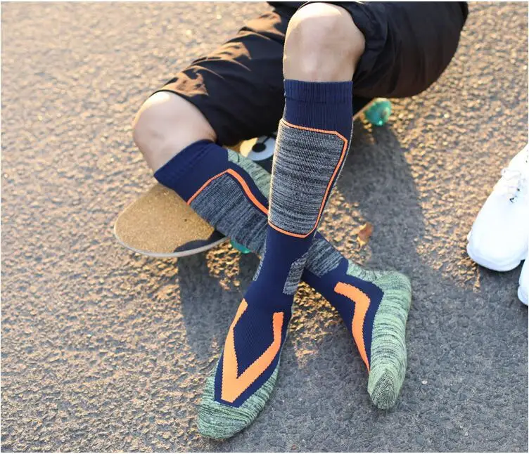 Winter Erwachsene Baumwolle Thermische Ski Socken Männer Frauen Warme Outdoor Radfahren Snowboarden Sport Thermosocks – Detail 13
