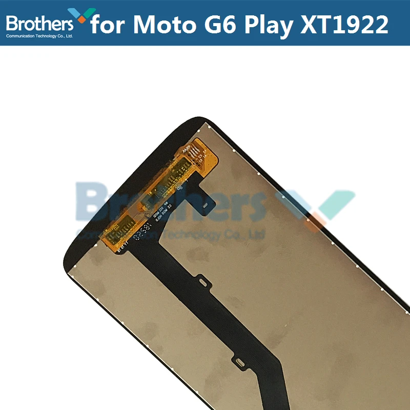 Para Motorola Moto G6 Play pantalla LCD pantalla LCD para Moto XT1922 pantalla táctil digitalizador montaje de pantalla reemplazo superior