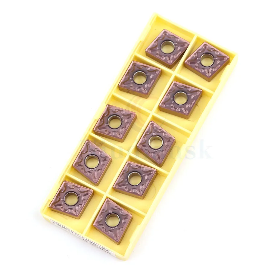 10pcs CNMG120404-MA LF6018 CNMG120408 -MA LF6018 High-quality carbide alloy inserts CNC lathe turning tool , for stainless steel