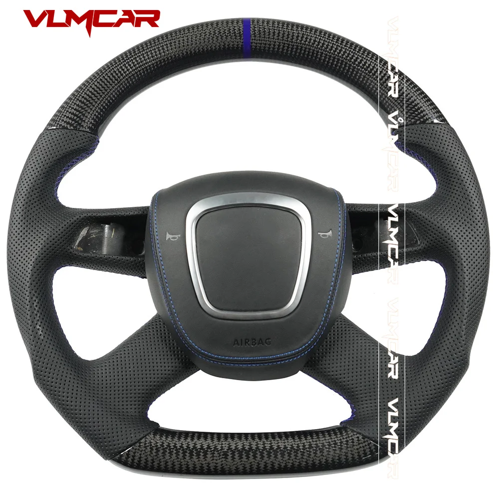 

Custom Carbon Fiber Steering Wheel For AUDI A3 A4 S8 A5 A6