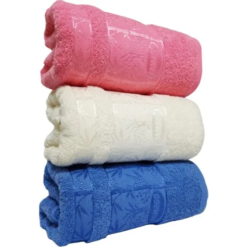 Emrekan Home Bamboo Hand Face Towel 6'lı 50 × 90 100 Cotton