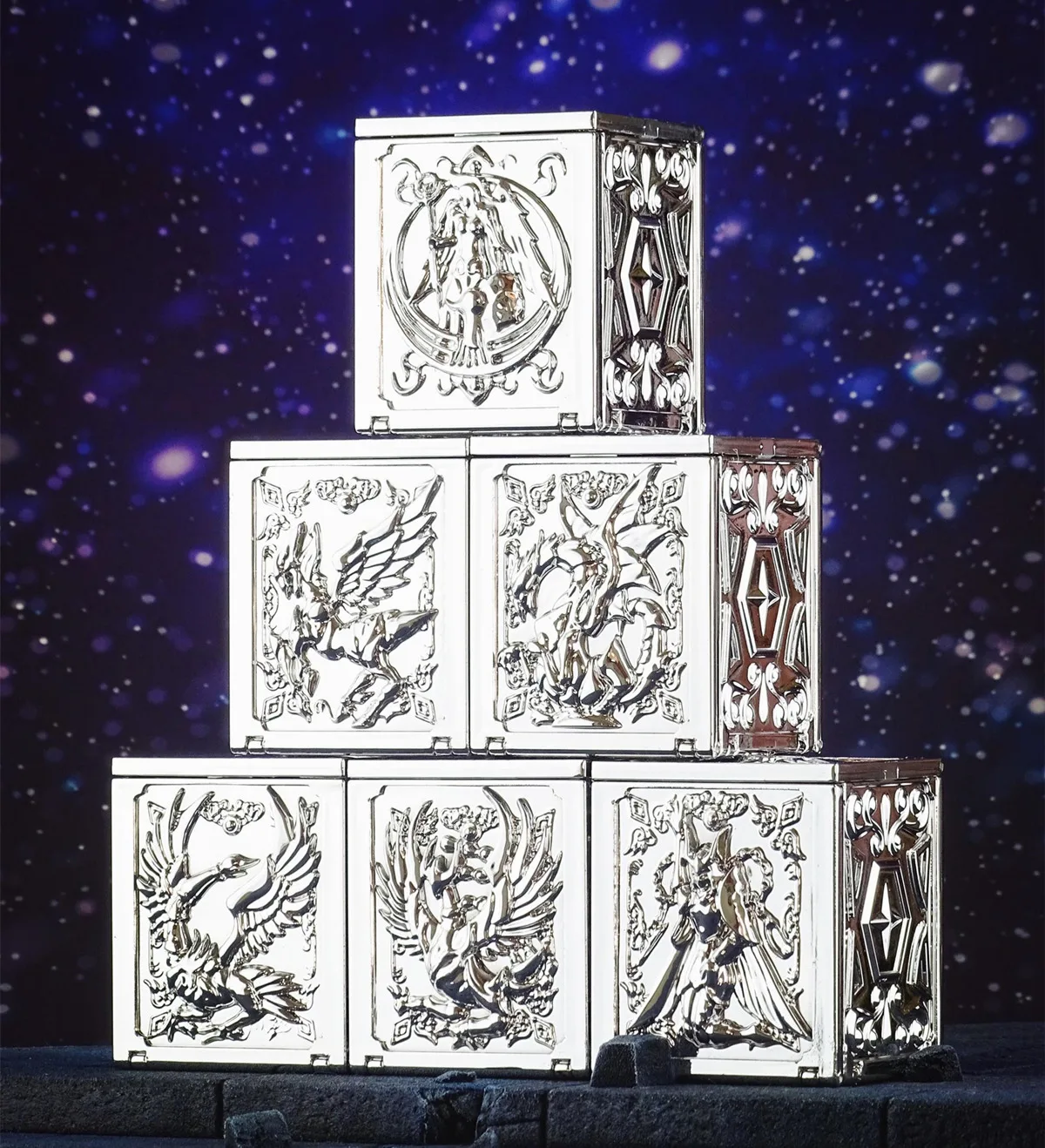 RH model Saint Seiya Cloth Myth 6 Cloth boxes set for SOG Athena and SOG Bronze Pegasus Dragon Cygnus Andromeda Phoenix SR003