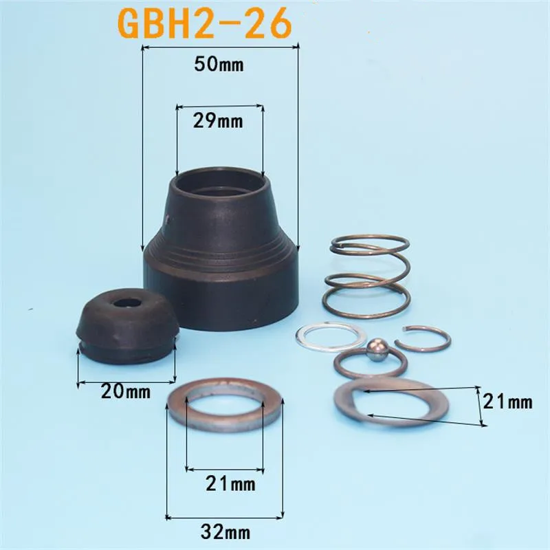 مطرقة كهربائية تأثير الحفر تشاك المطاط كم تشاك الغراء لبوش GBH2-20 24 26 تأثير الحفر الملحقات