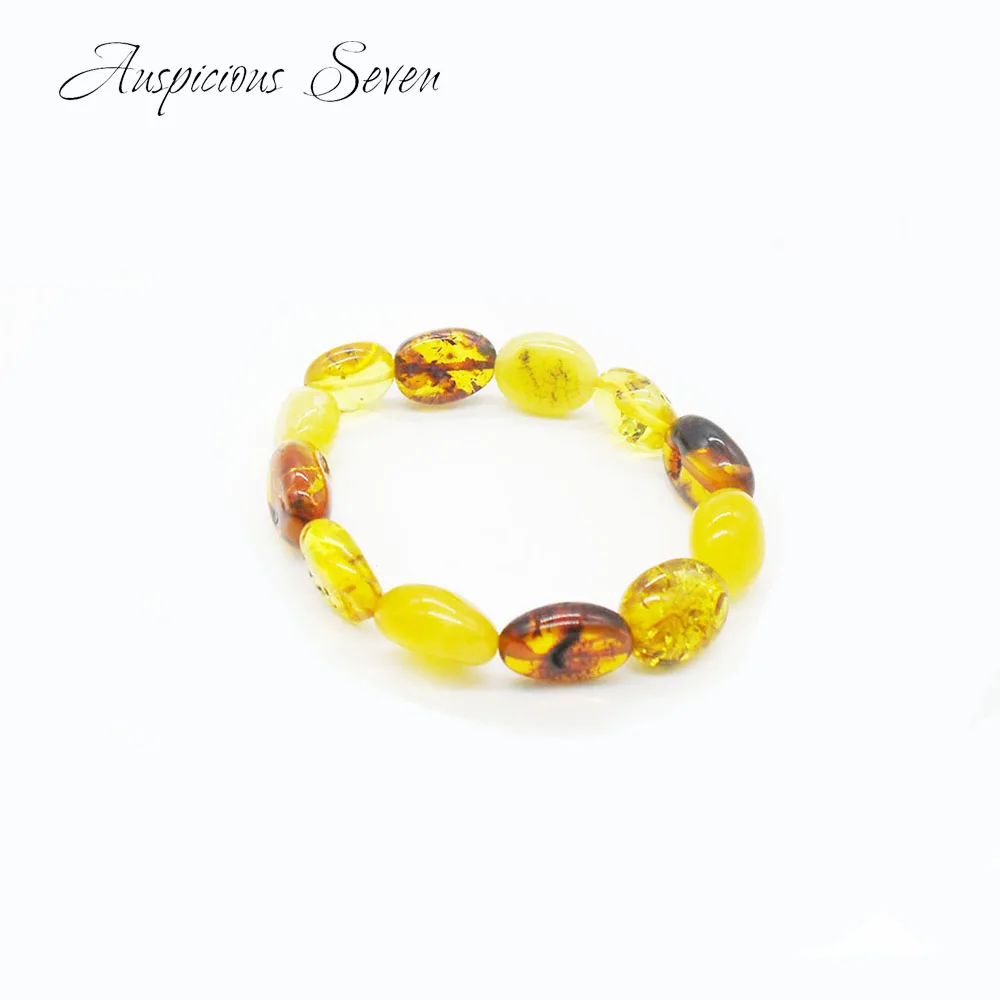 Baltic Amber Bracelet / Amber Jewelry / Untreated Amber / AB-06