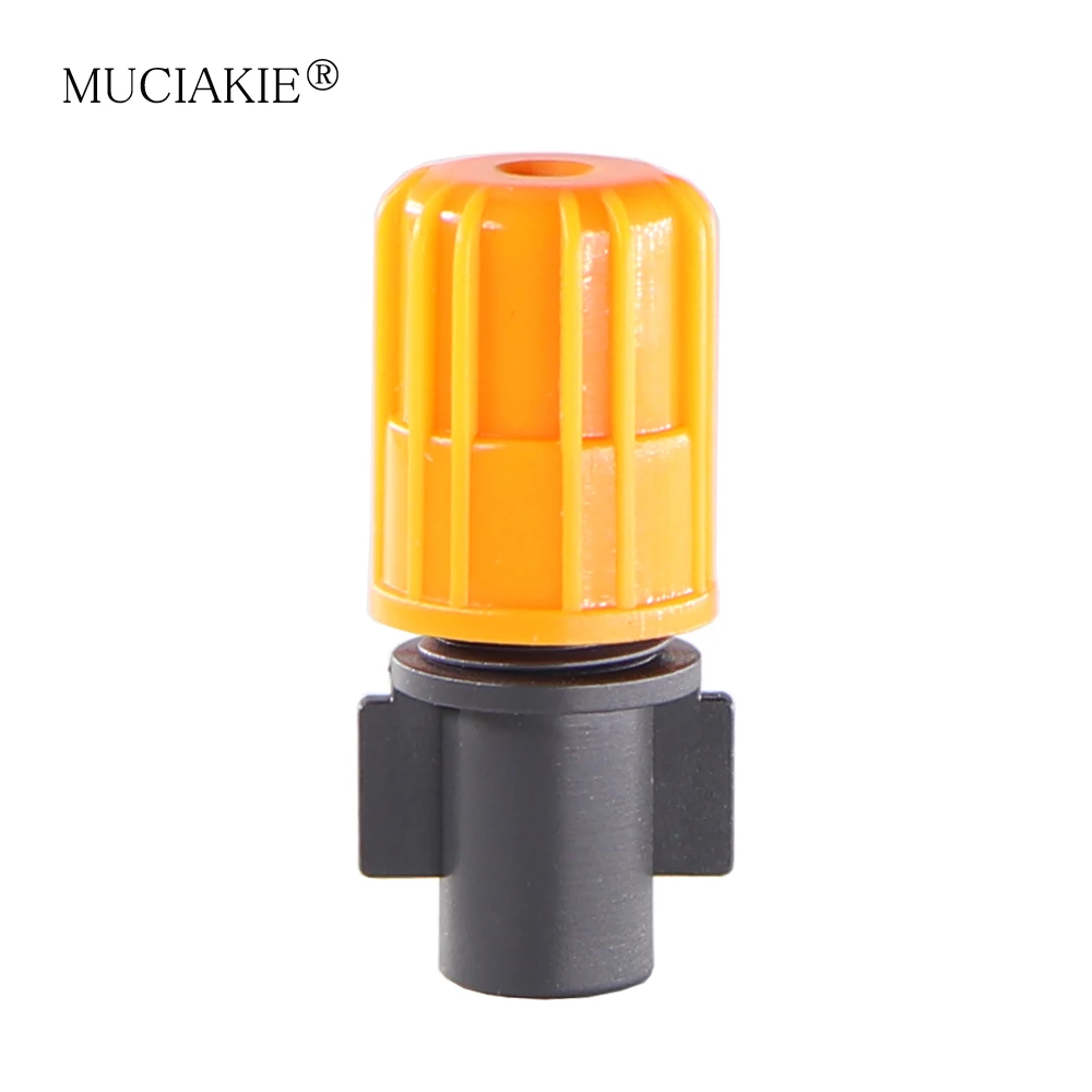 MUCIAKIE 20PCS Bird Nest Adjustable Misting Micro Flow Dripper Sprinkler Garden Irrigation Sprayer Watering Atomization Nozzle