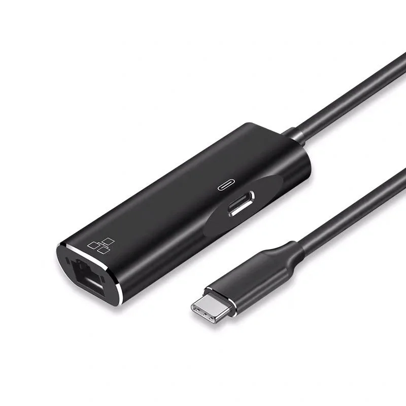 

Ethernet Adapter USB Type C Gigabit LAN RJ45 1000Mbps Network Cable MacBook Pro Air Samsung Lenovo HP Dell Huawei Charging PD