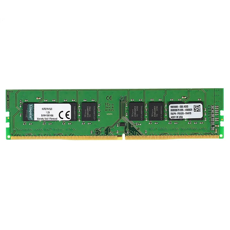 Kingston PC Memory RAM Memoria Module Computer Desktop PC24 DDR4 4GB 8GB 2133MHZ 8GB 2133 CL15 288pin 1.2V Desktop Memory ram