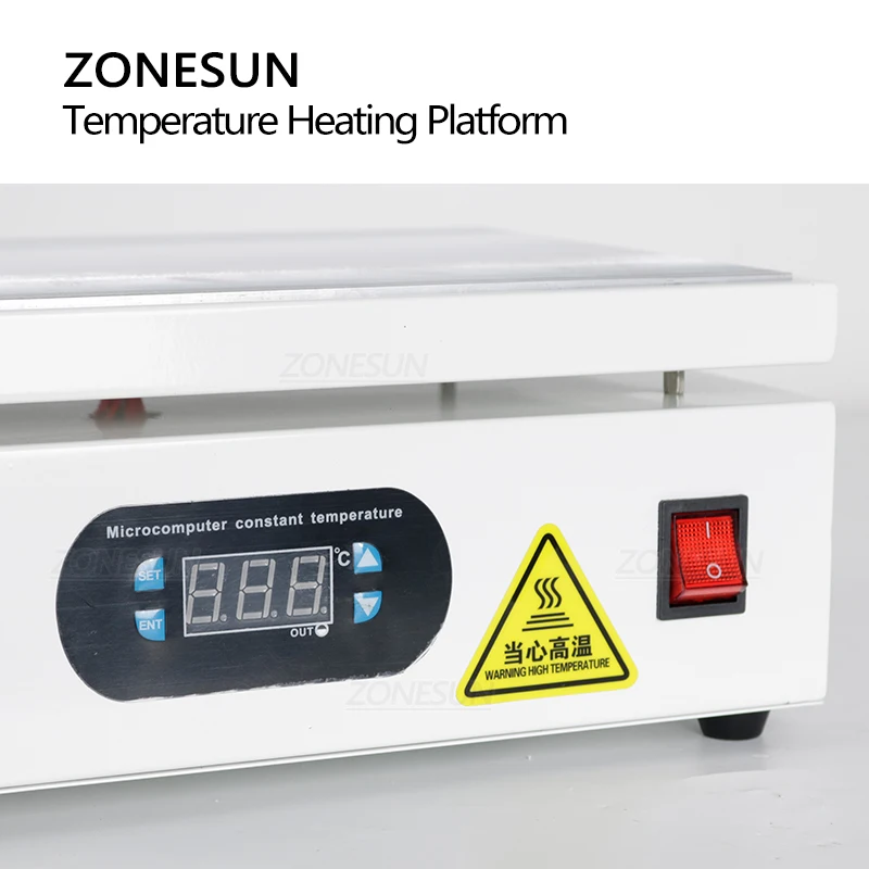 ZONESUN ZS-HP2030 Manual Heat Shrink Wrapping Machine Perfume Box Cigarettes Cosmetics Poker Box Film Cellophane sealer