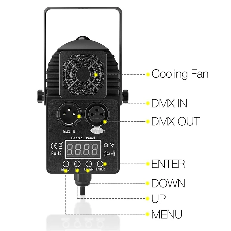 DMX Spotlight disco ball led par beam stage light disco light for home dmx light led disco lights dj ktv bar holiday party light