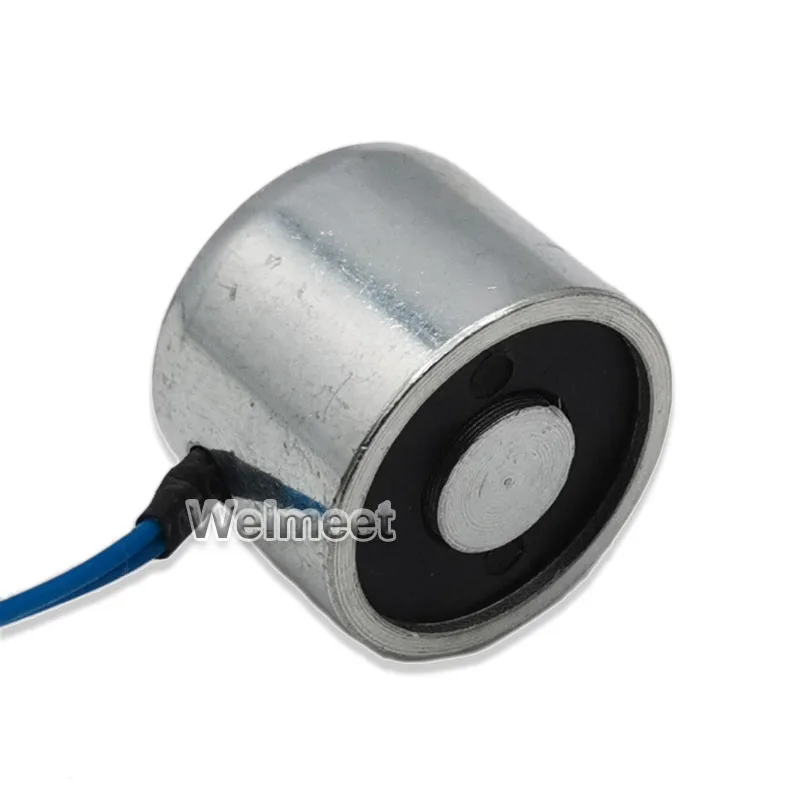 1pcs 20mm 25N DC6 12V 24V Miniature Electromagnet Solenoid Sucking Disc Type Solenoid Sucker Suction Cup Magnet