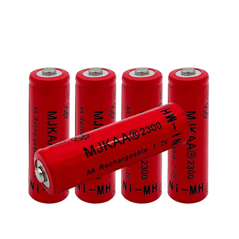 Factory by attacked JAQQ 12/16/18/22PCS Nova Battery Bateria Recarregavel AA 2300 Mah 1.2 V led Brinquedo Mp3 Battery Alkaline