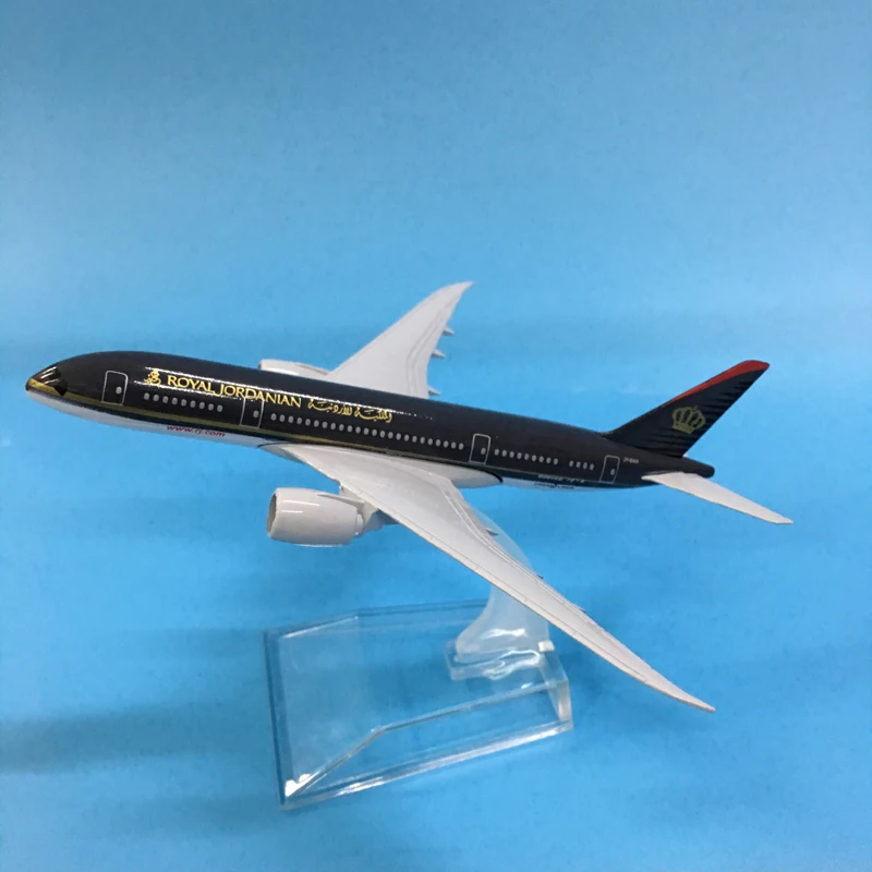 ジェイソンチュチュ航空機モデル,ダイキャストメタル1:400,16cm,ヨルダンロイヤル