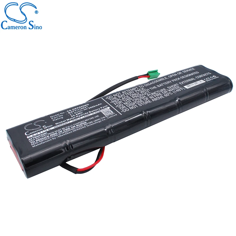 CameronSino Battery for Hellige Cardiotest EK53 fits Dimeq EK606 120031 BATT/110031 Medical Replacement battery 3000mAh/64.80W