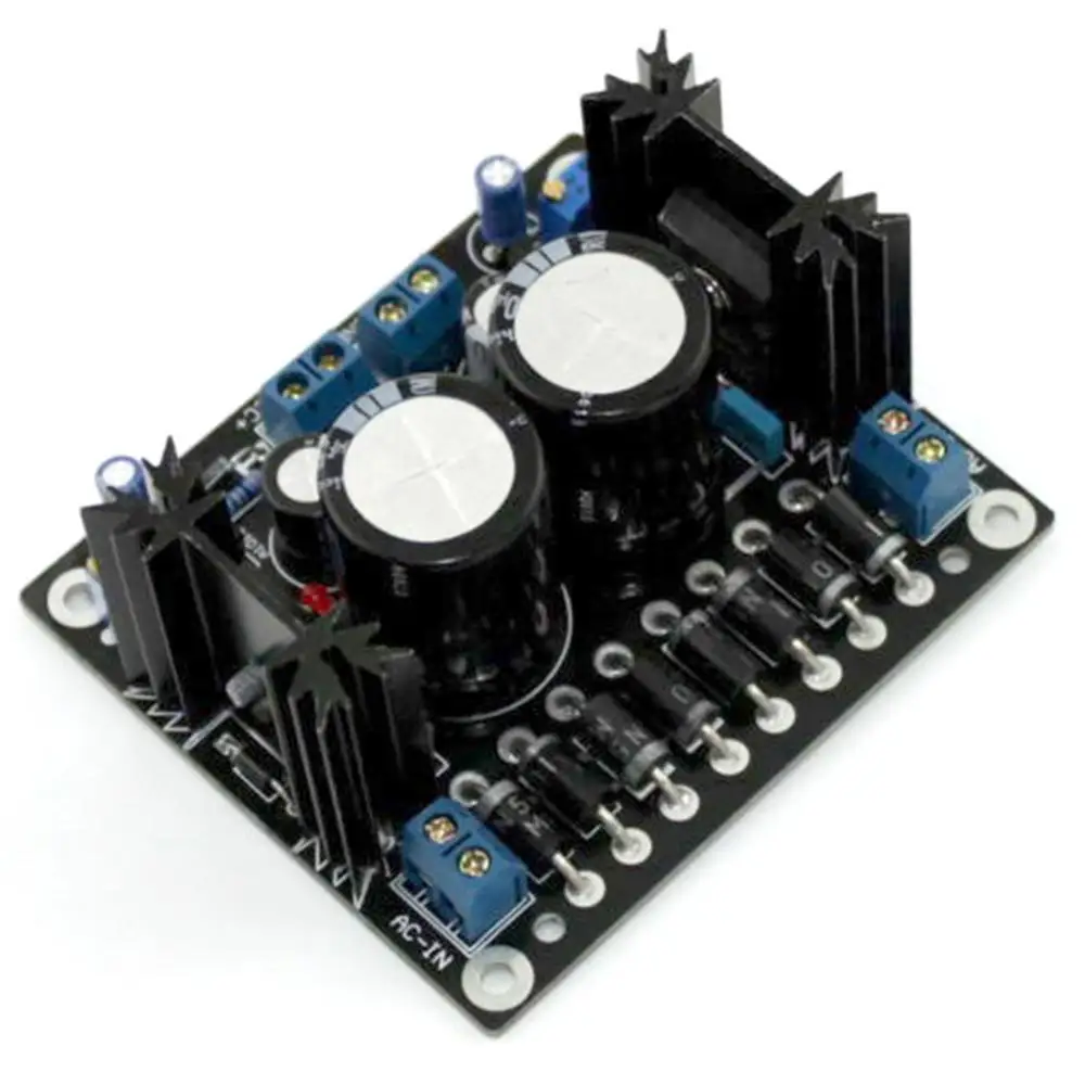 LT1084 Adjustable HIFI Linear Regulated Dual Output Power Supply Board