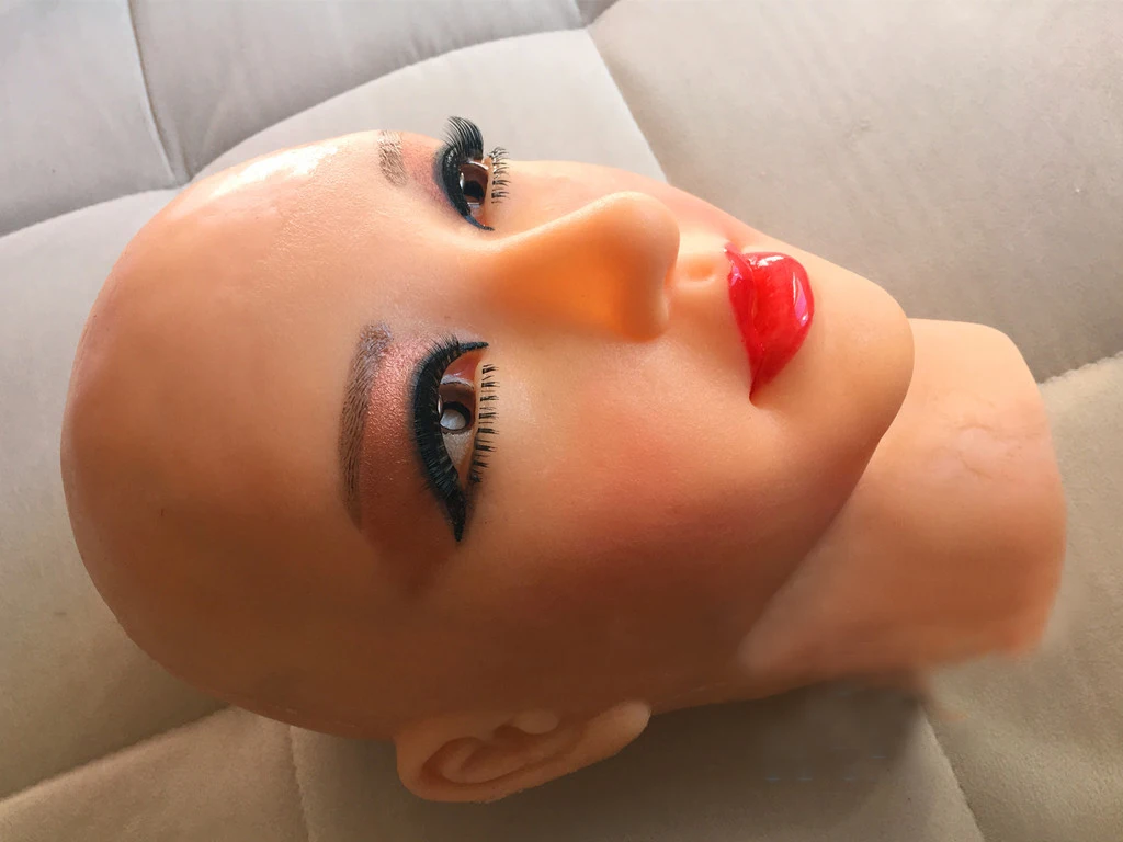 (Xinru)Crossdress Full Head Realistic Silicone Sexy Woman Transgender Male To Female Cosplay Cross Dressing Mask With Fake Eyes