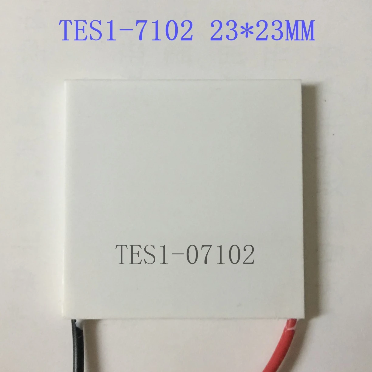 เครื่องทำความเย็นแผ่นTES1-7102 20x2 0/23X23มม.TEC1 Miniature Semiconductorเครื่องทำความเย็นแผ่นLow-Powerตู้เย็น
