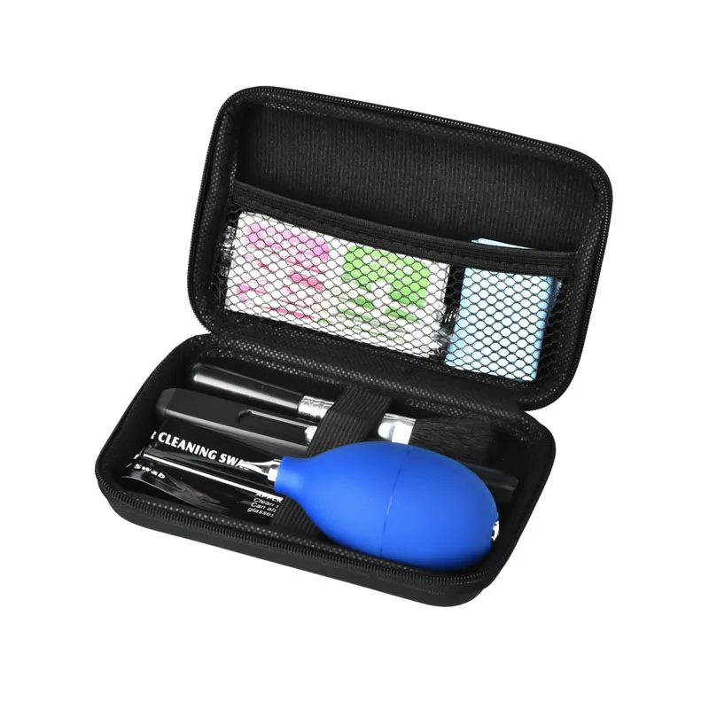 Drone ชุดทำความสะอาดกล้อง Gimbal Air ปั๊มฝุ่นฝุ่นเครื่องมือทำความสะอาดเลนส์สำหรับ DJI FPV/Mavic Air 2S/Mini 2/Air 2/กระเป๋า2