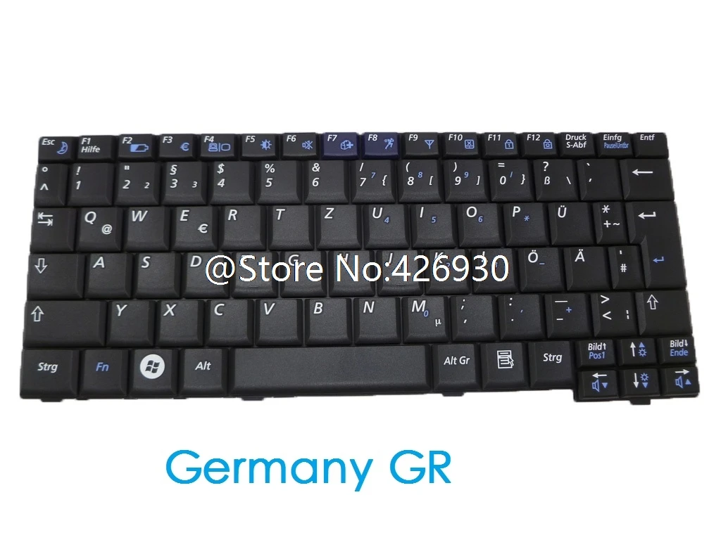 

Laptop Keyboard For Samsung NC10 ND10 N140 N128 N130 N110 N108 N135 Turkey TR Germany GR Russia RU Arabia AR Canada CA UK New