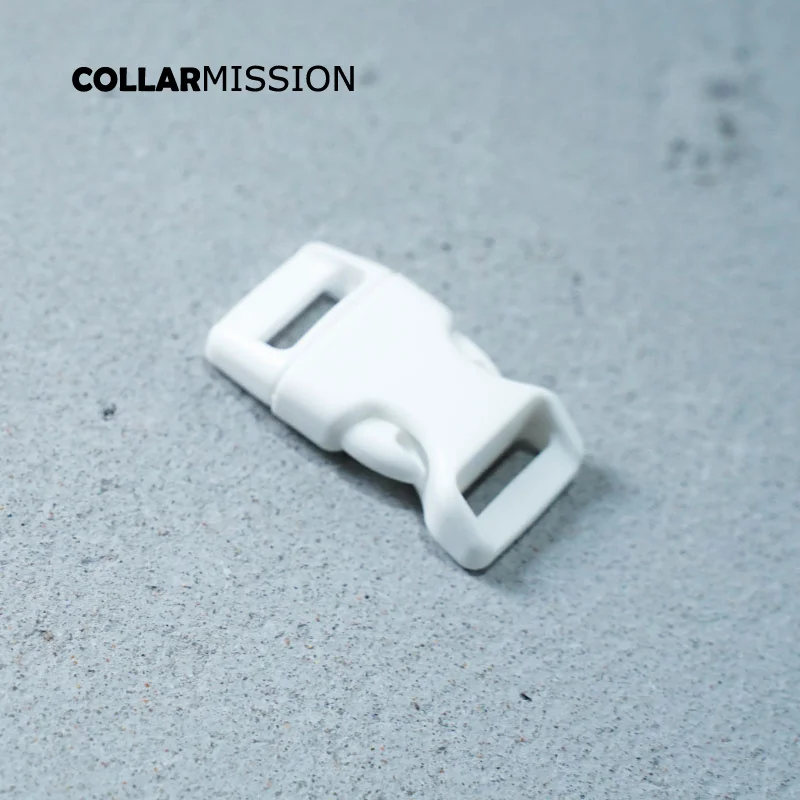 Release Plastic Buckle for DIY Bag Dog Collar Harness Backpack Strap Webbing Bag Accessory 15mm White CK15SJ03