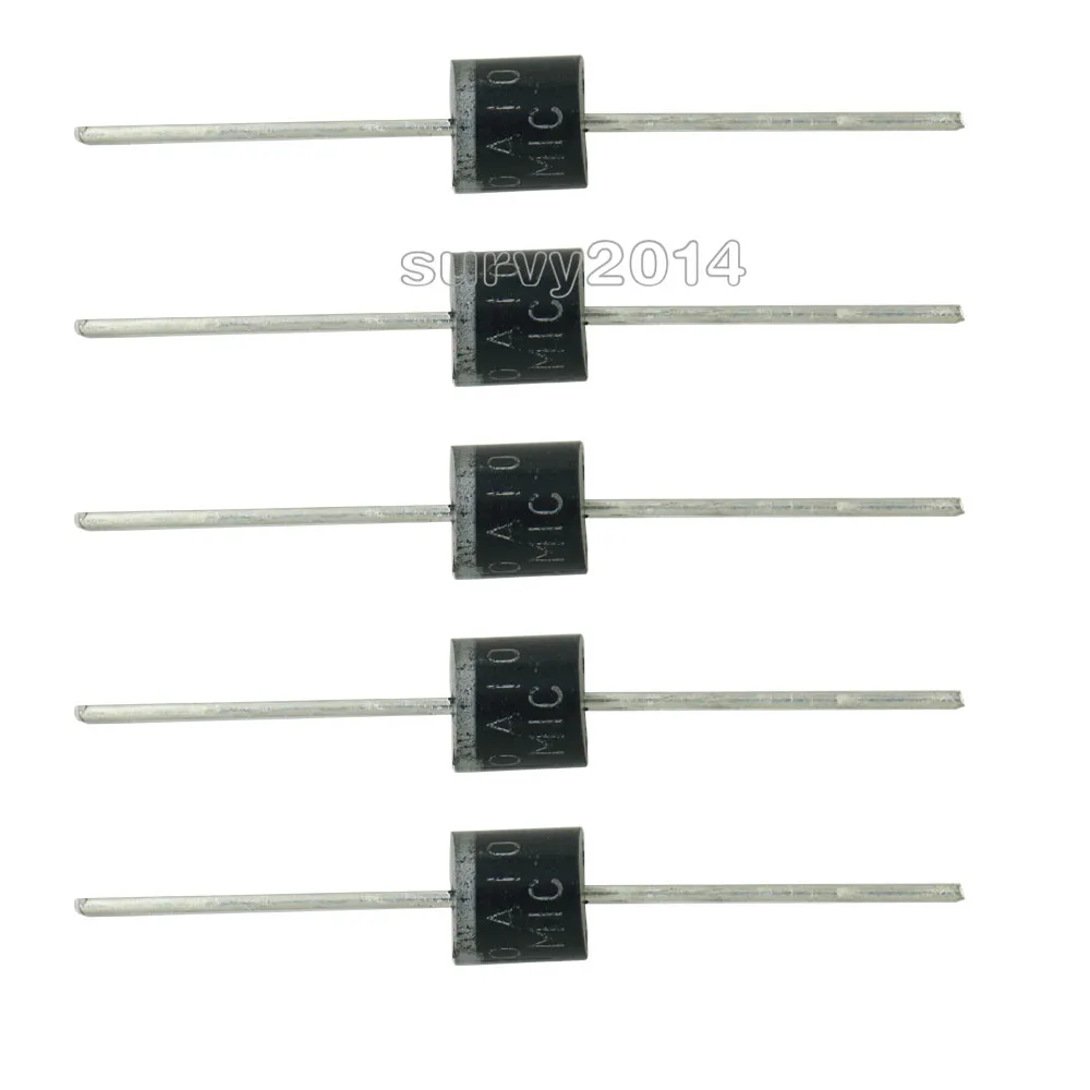 5pcs/lot Axial Rectifier Diode 10A10 R-6 DIP 10A 1000V 10a10 In Stock NEW