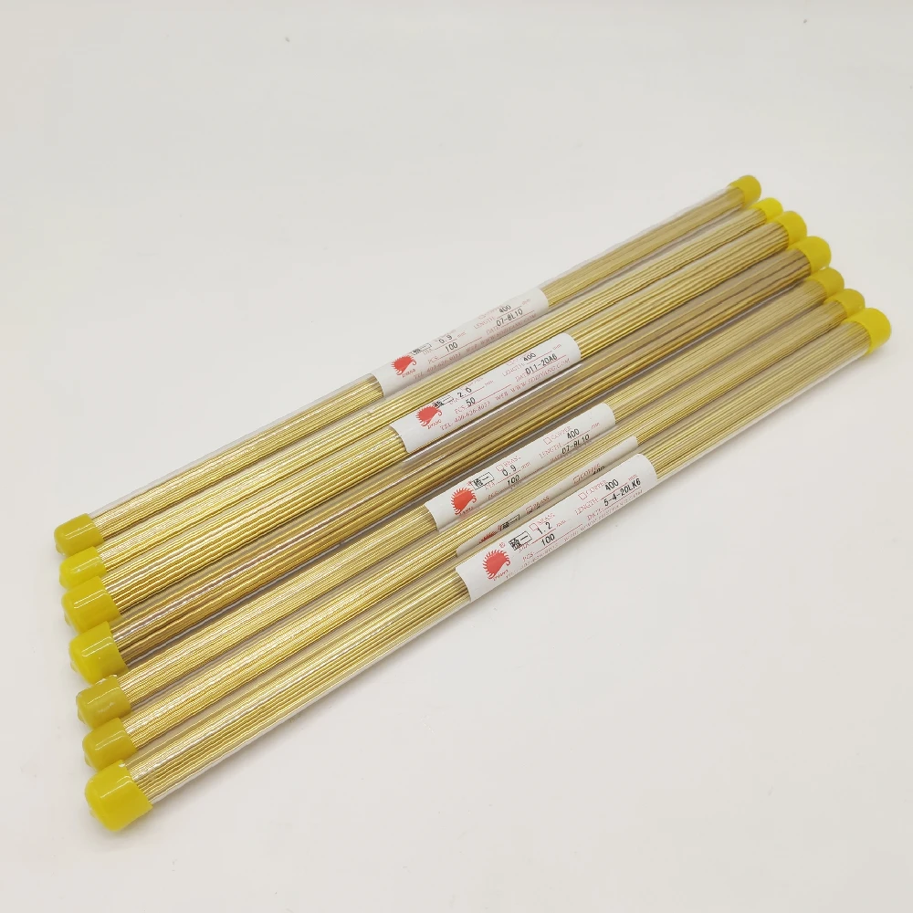 Brass Copper Drilling Electrode Tube Diameter 0.3mm to 1.0mm Length 400mm Single Hole for WEDM Drilling Machine
