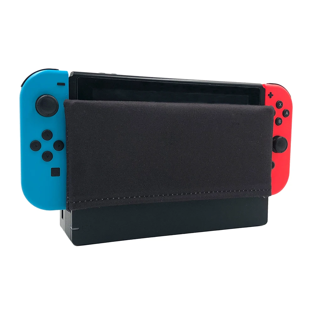 Dock Cover for Nintendo Switch, Switch OLED Protective Anti-scratch Case Microfiber Cloth Sleeve Decorative Dock Sock