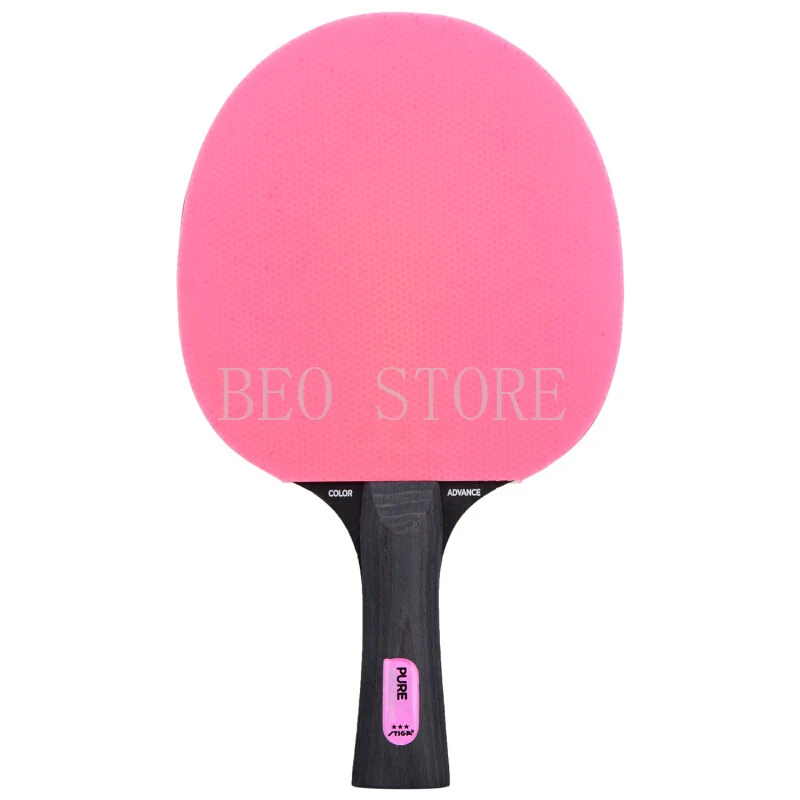 STIGA Pure Colorful Racket Pimples In Rubber Professional Original Stiga Table Tennis Rackets Ping Pong Paddle Bat