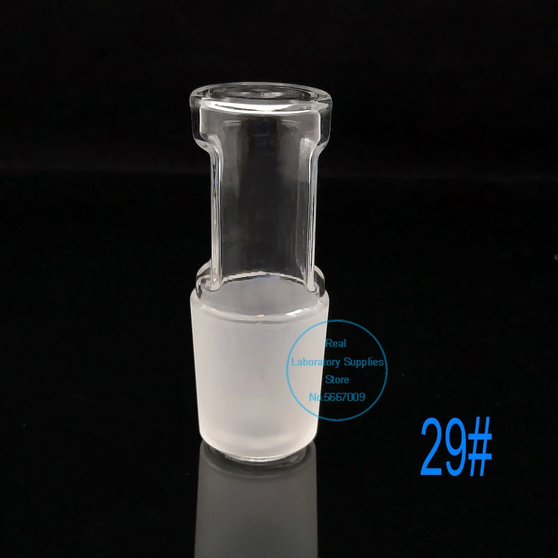 1pcs Lab Glass hollow plug 14# 19# 24# 29# Standard mouth stopper Grinding air plugs for flask school experiment