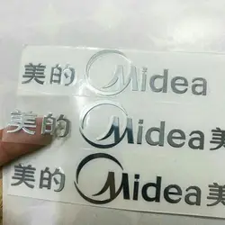 Pegatina de metal personalizada con logotipo de nombre, pegatina de metal autoadhesiva de lujo, botella de gafas, etiqueta de metal en relieve, Plástico