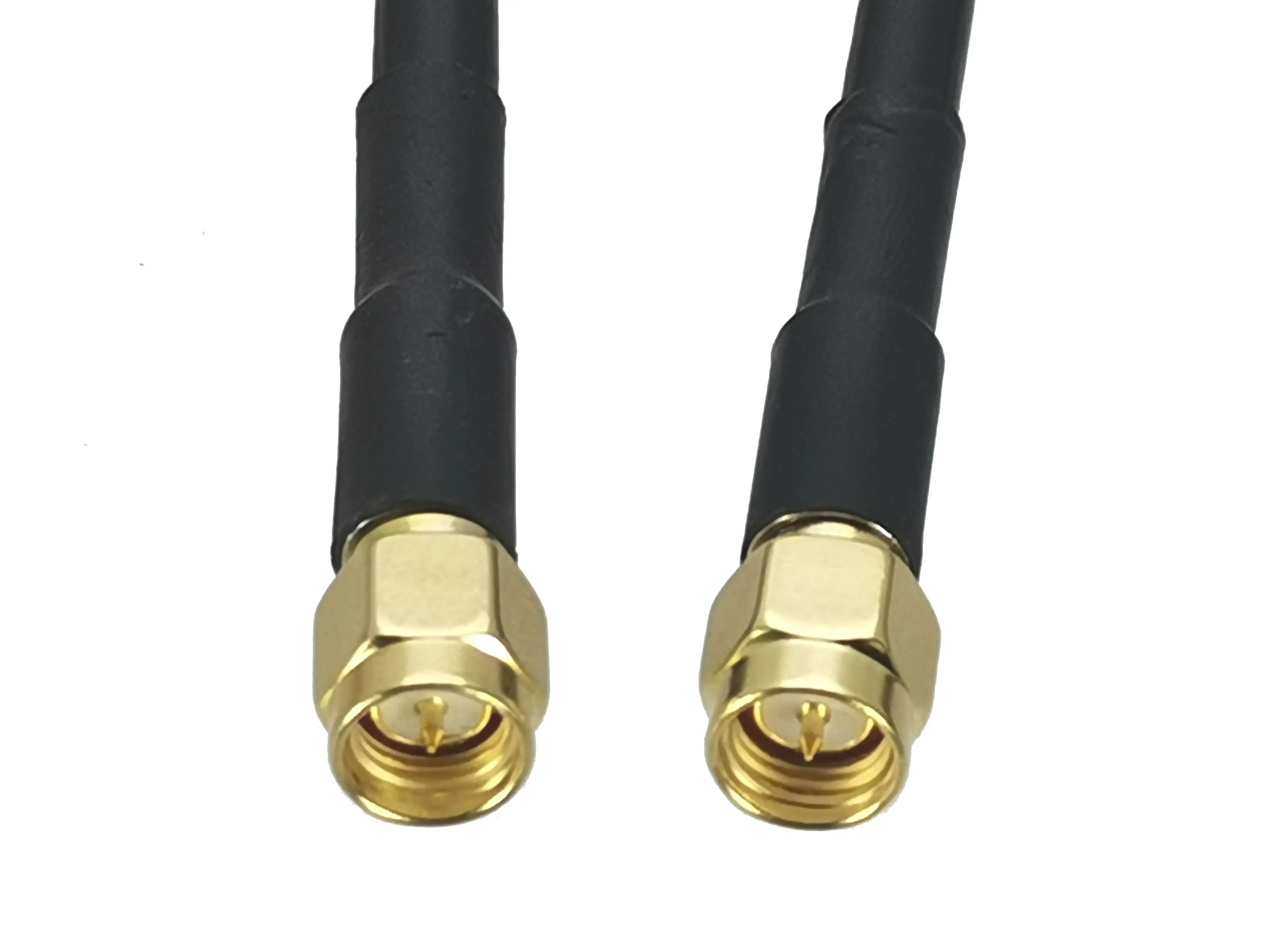 1Pcs Cable SMA male plug to SMA male plug Connector RG58 RF Coaxial Jumper pigtail 6inch~20M Wire Terminals