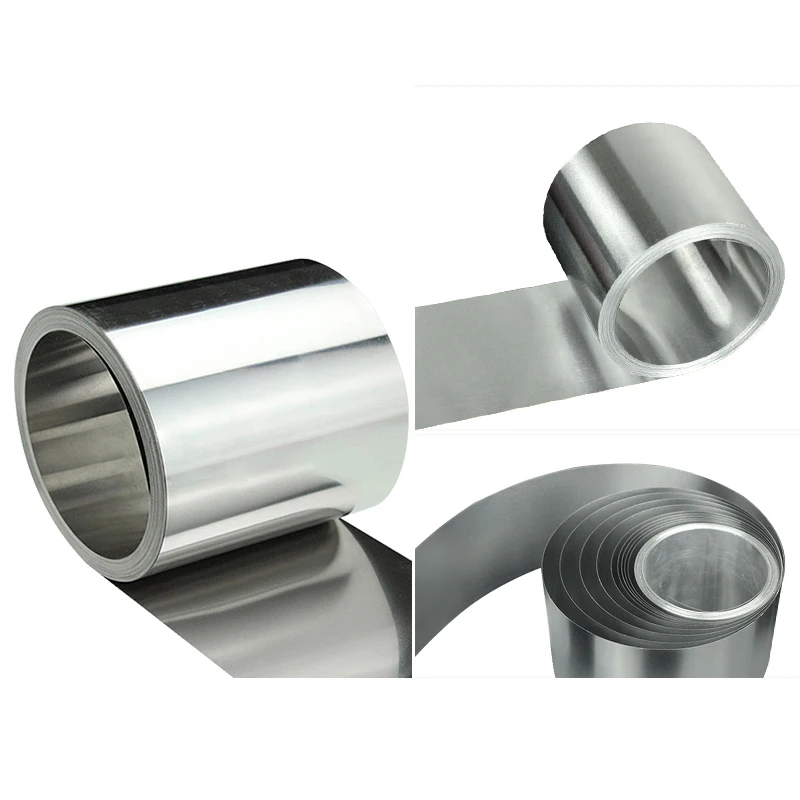 Tira de aluminio 1060, grosor de 0,2/0,3/0,4mm, placa de lámina fina de papel de aluminio para Material de bricolaje, longitud de arandela de 2M, 1 unidad