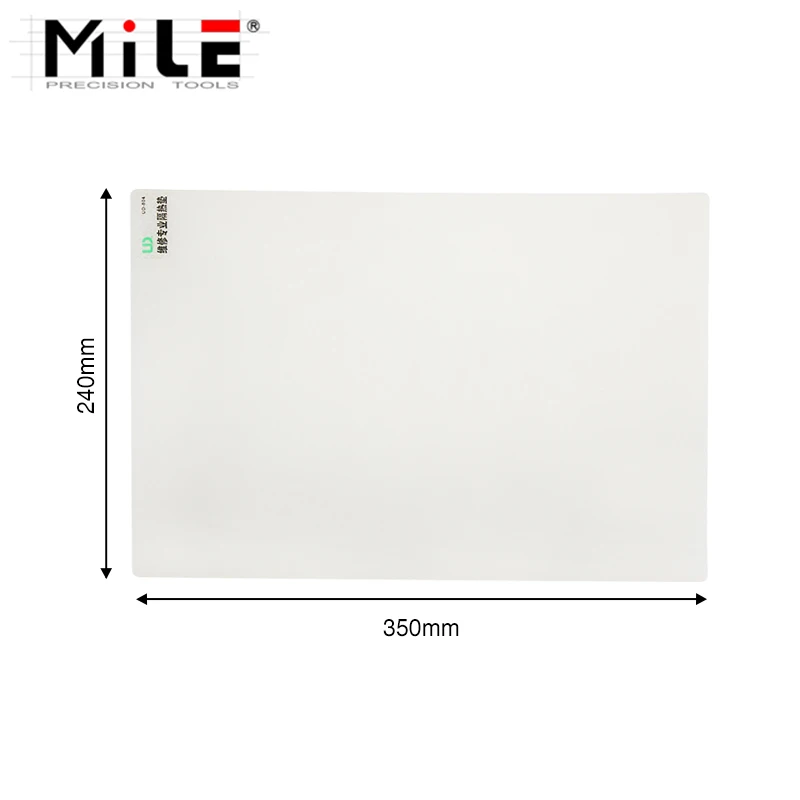 MILE White Heat Insulation Silicone Pad Maintenance Platform BGA Soldering Repair Station Hot Gun Partner
