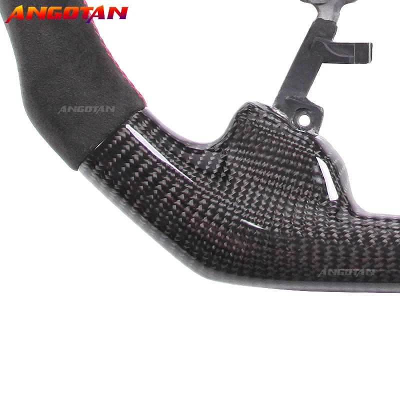 Steering Wheel Fit For  Honda accord 9th 2013-2017 Carbon Fiber LED Itlay  Alcantara Car Steering Wheel