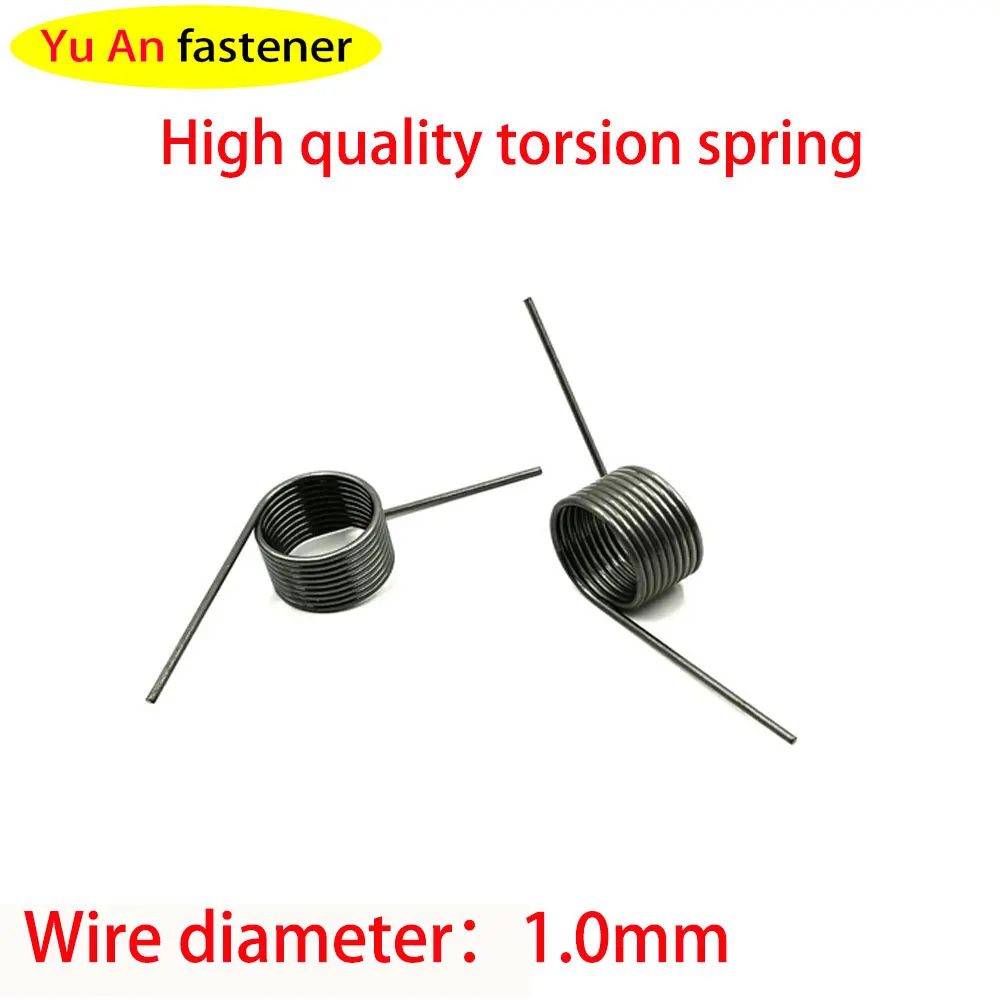 V-Spring, 1.0 Wire Diameter Torsion Small Torsion Spring, Hairpin Spring, 180/120/90/60 Degree Torsion Torsion Spring,  10pcs