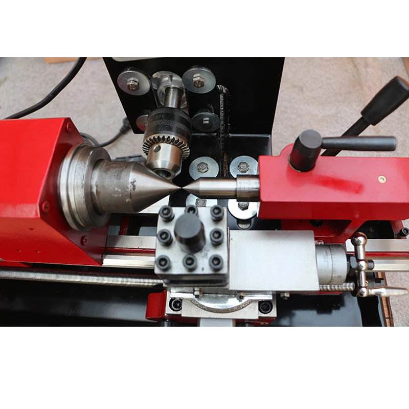 Metal Multi-function Household CNC Bead Machine Small Round Bead Machine Micro Lathe Machine Tool Wooden Bead Woodworking