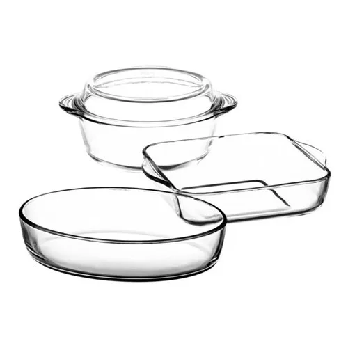 Pasabahce Pyrex 4 Piece Oven Container