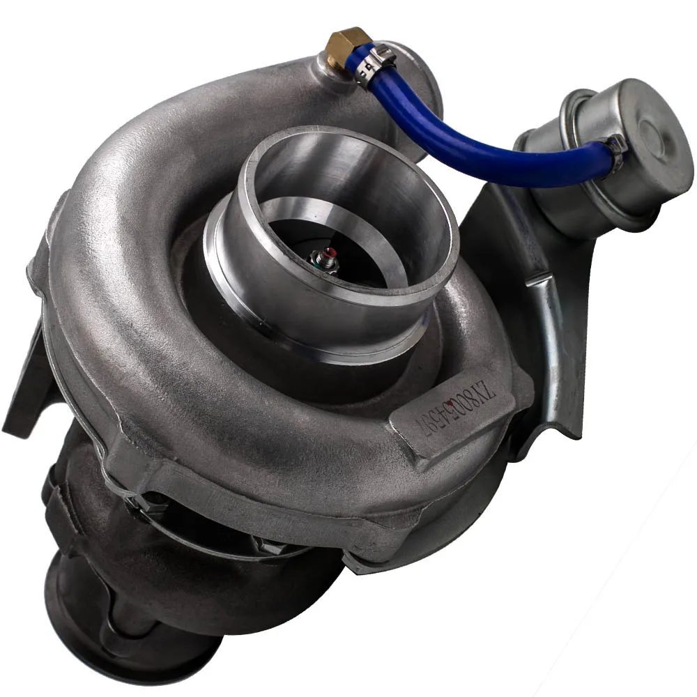 Oil cooled T3 T04E V-Band Flange Turbocharger .63 A/R .5A/R Internal Wastegate Perfect for all 4 or 6 CYL, 1.5L-2.5L Engines