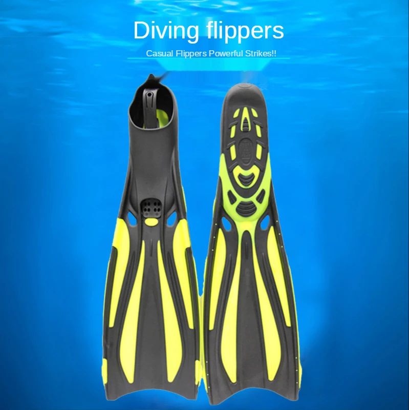 Divemaster's Fins Deep Diving Snorkeling Help Speed Up Scuba Equipment, Free Diving Duck Webbed Swimming Training Supplies