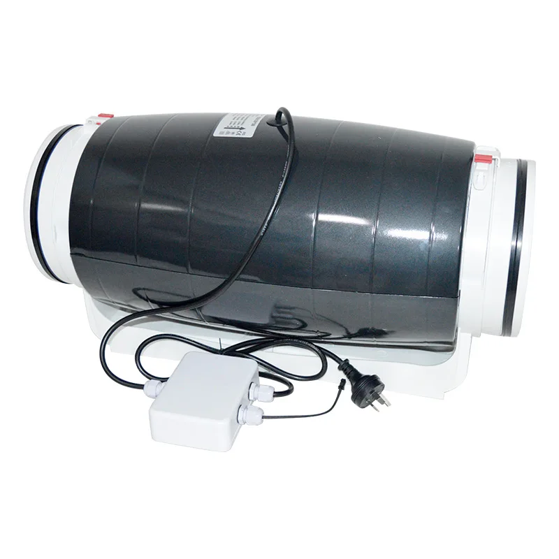 家庭用排気ファンventiladorラウンドダクトファン液晶遅延3速スイッチサイレント排気ファンventilador排気ファン8インチ