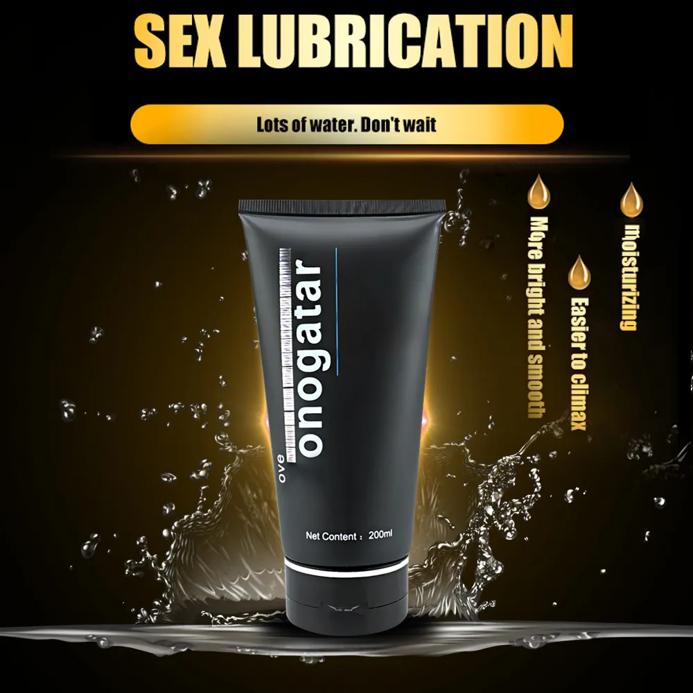 Lubricante Anal de 800ML para mujer, Gel Sexual a base de agua, juguete sexual para Gay, lubricante Vaginal, aceite de masaje corporal, productos