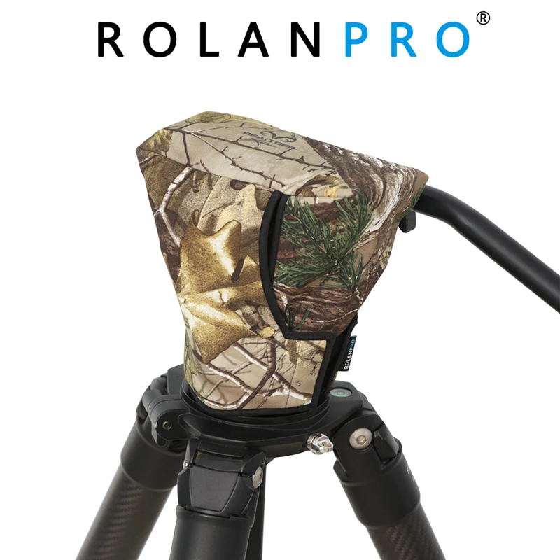 ROLANPRO Tripod Cloud Terrace Protective Coat For Sachtler FSB-8 FSB-8T/ FSB-10 /ACE XL Fluid Head Hydraulic Tripod Head Cover